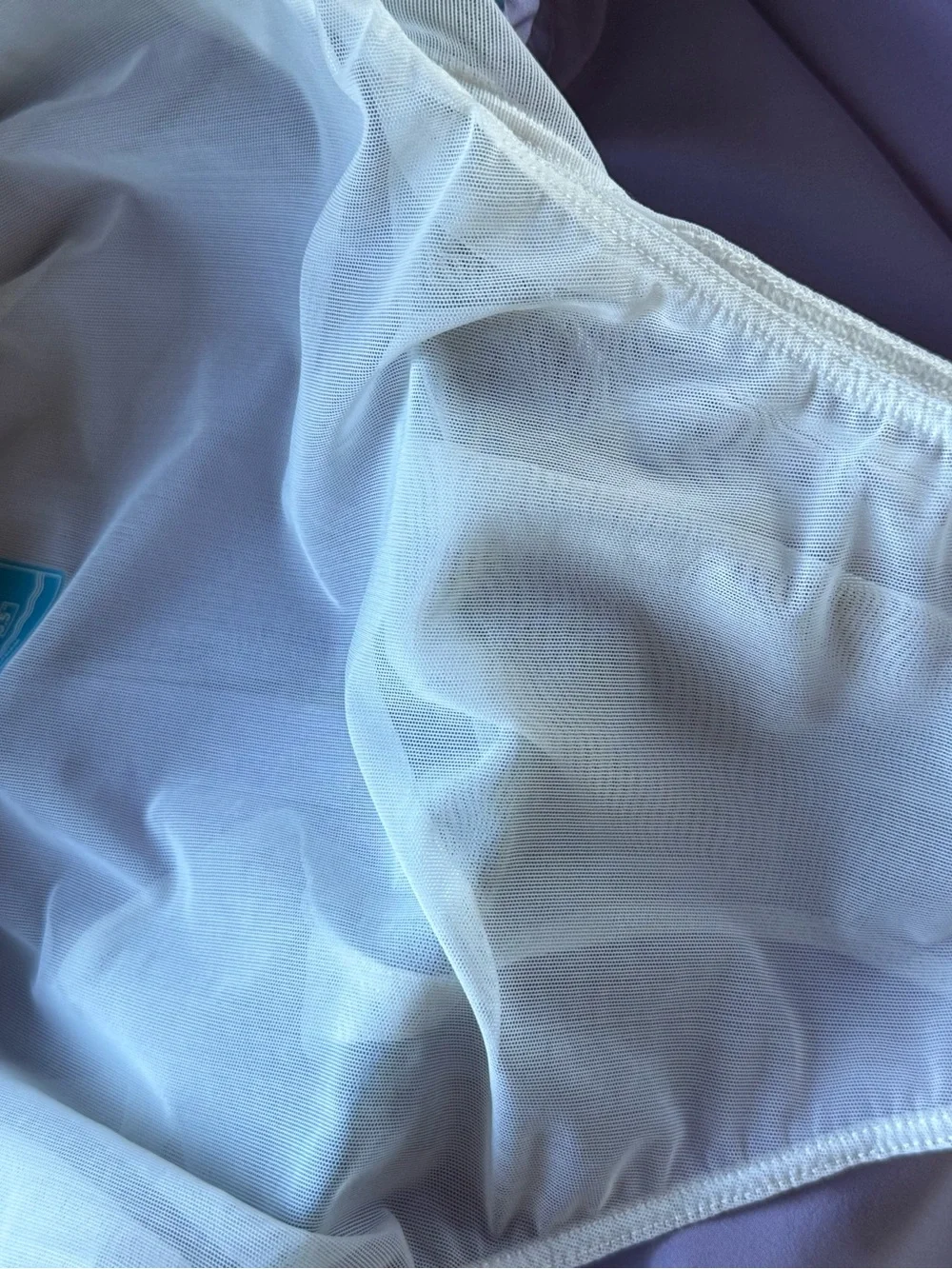 Chubbies Lavender Swim Trunks with Drawstring Waist